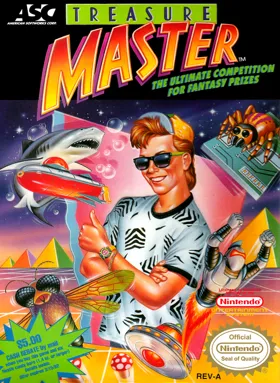 Treasure Master (USA) box cover front